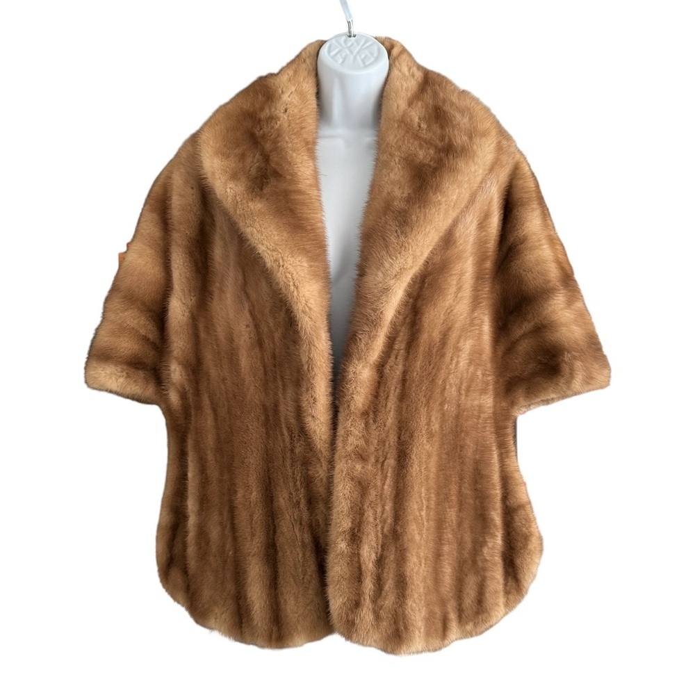 Vintage Tan Fur Coat